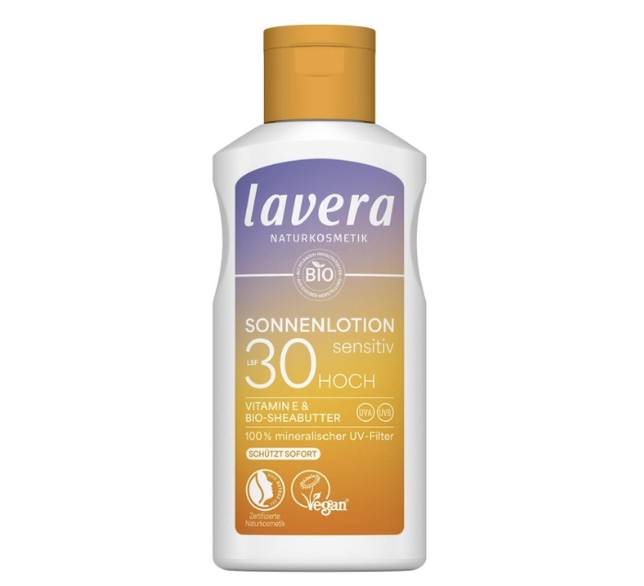 Loción Lavera solar sensitive SPF30 100ml