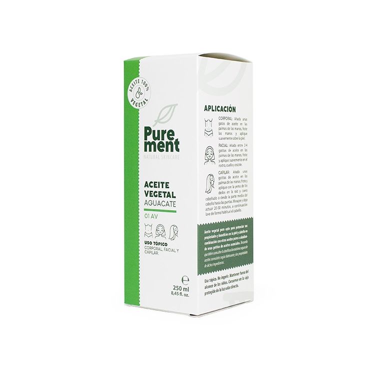 Aceite Vegetal de Aguacate 250ml