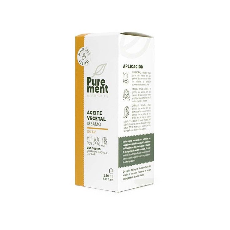 Aceite Vegetal de Sésamo ECO 250ml