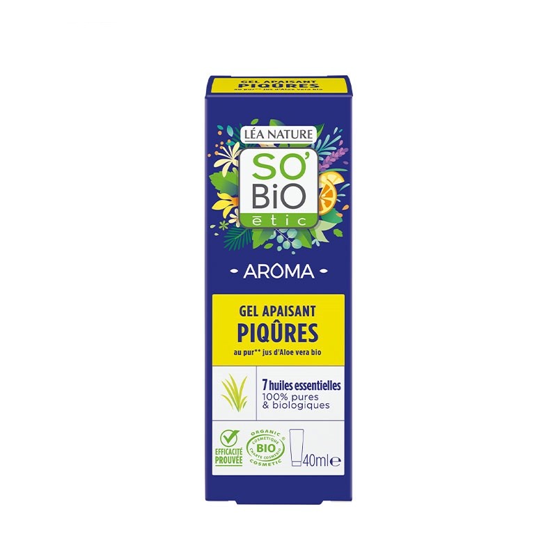 Gel calmante post-picaduras So'BIO 40 ml