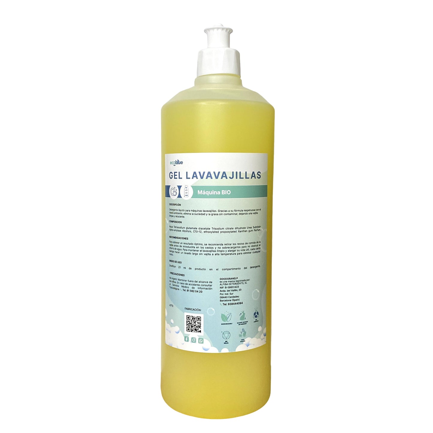 Gel Lavavajillas Maquina 1L