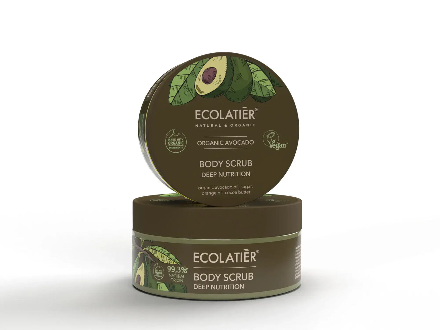 Exfoliante Corporal Nutrición Profunda Aguacate Ecológico