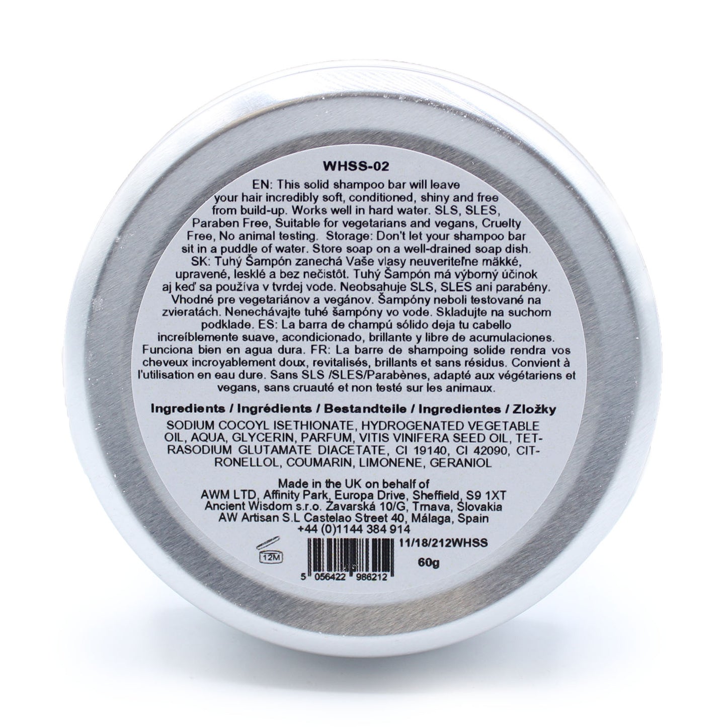 Champú Solido Wild Hare - Aloe Vera
