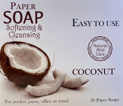 Jabones De Papel - Coco