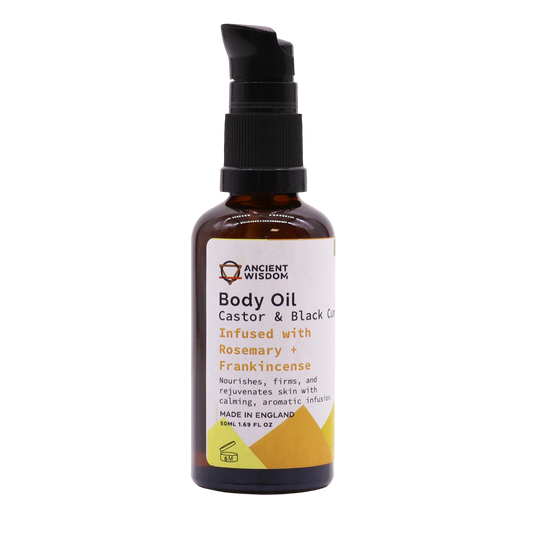 Aceite Corporal Organico de Romero e Incienso