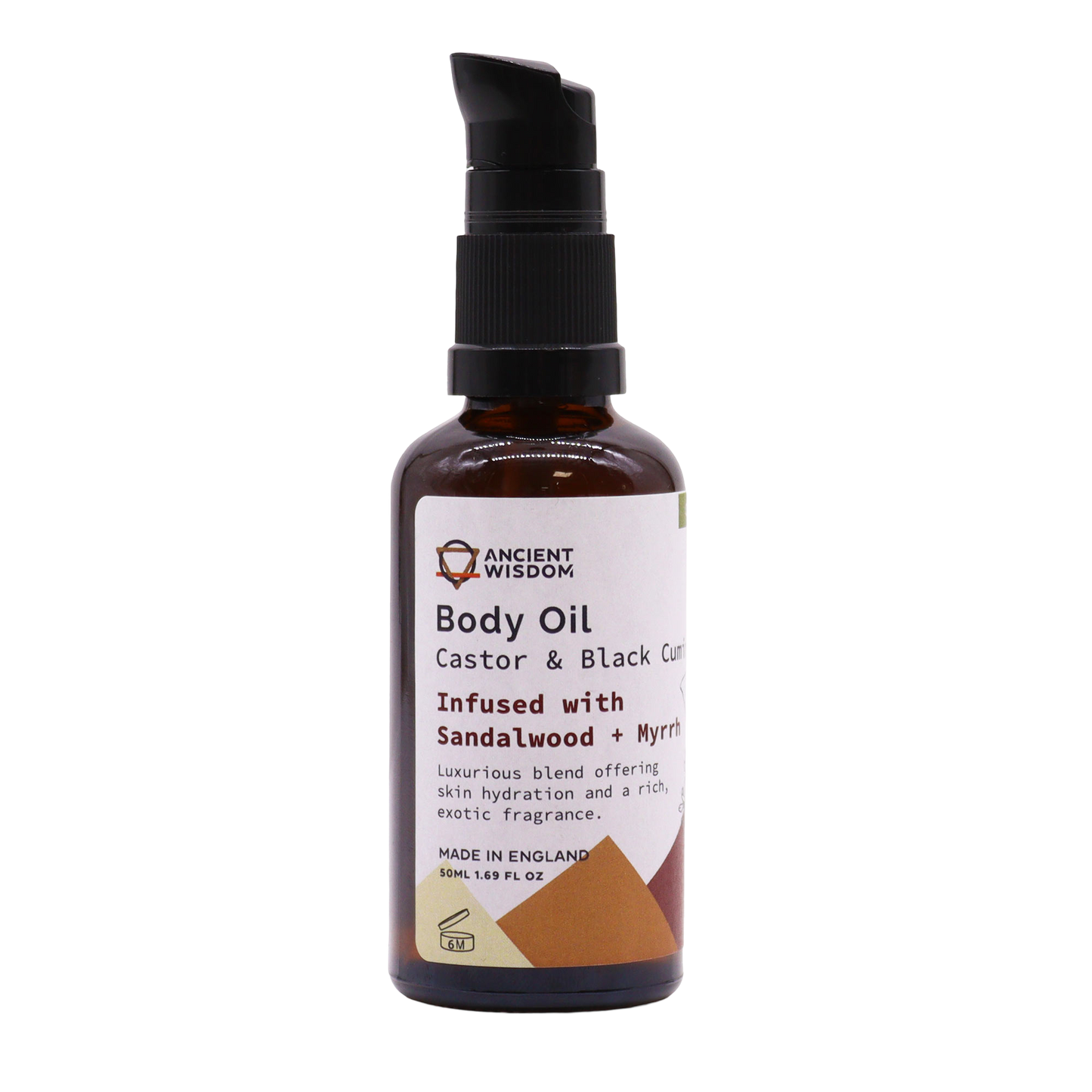 Aceite Corporal Organico de Sandalo y Mirra