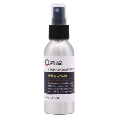 Bruma de Aceites Esenciales Lima y Jengibre 100ml