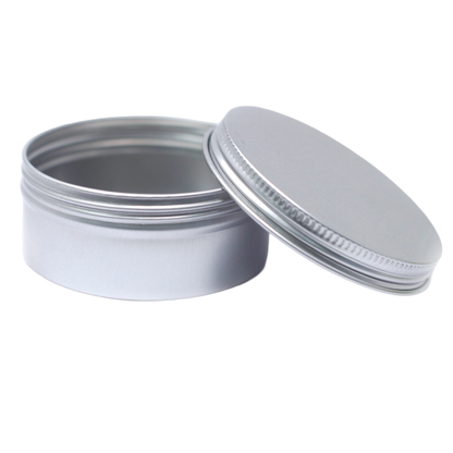 Lata de Aluminio Redonda con Tapa Rosca 60x25mm