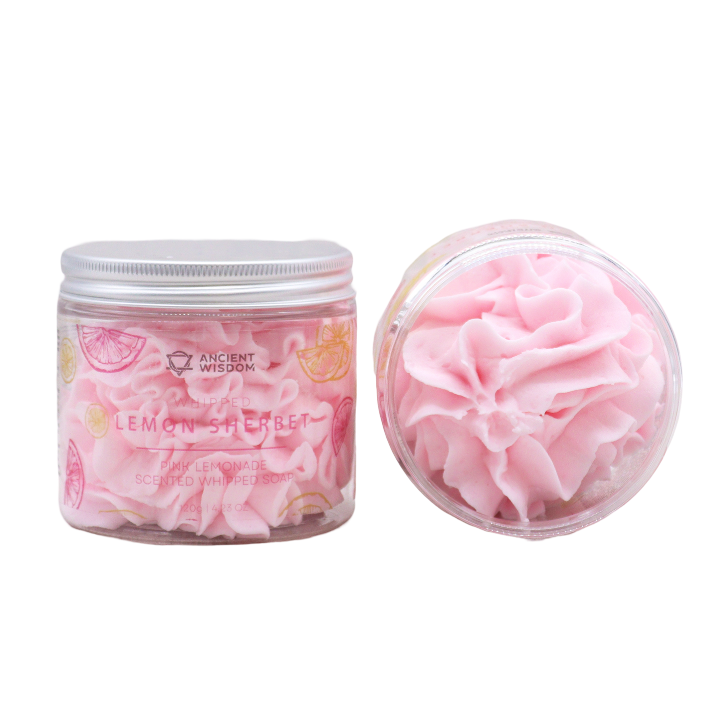 Jabón Crema Batida Limonada Rosa 120gr