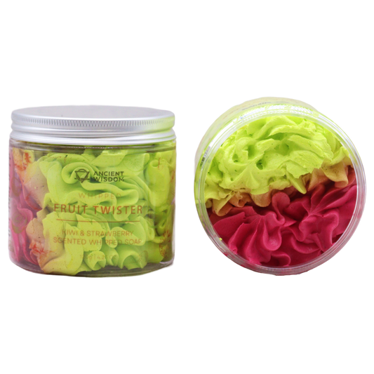 Jabón Crema Batida Fresa y Kiwi 120 g