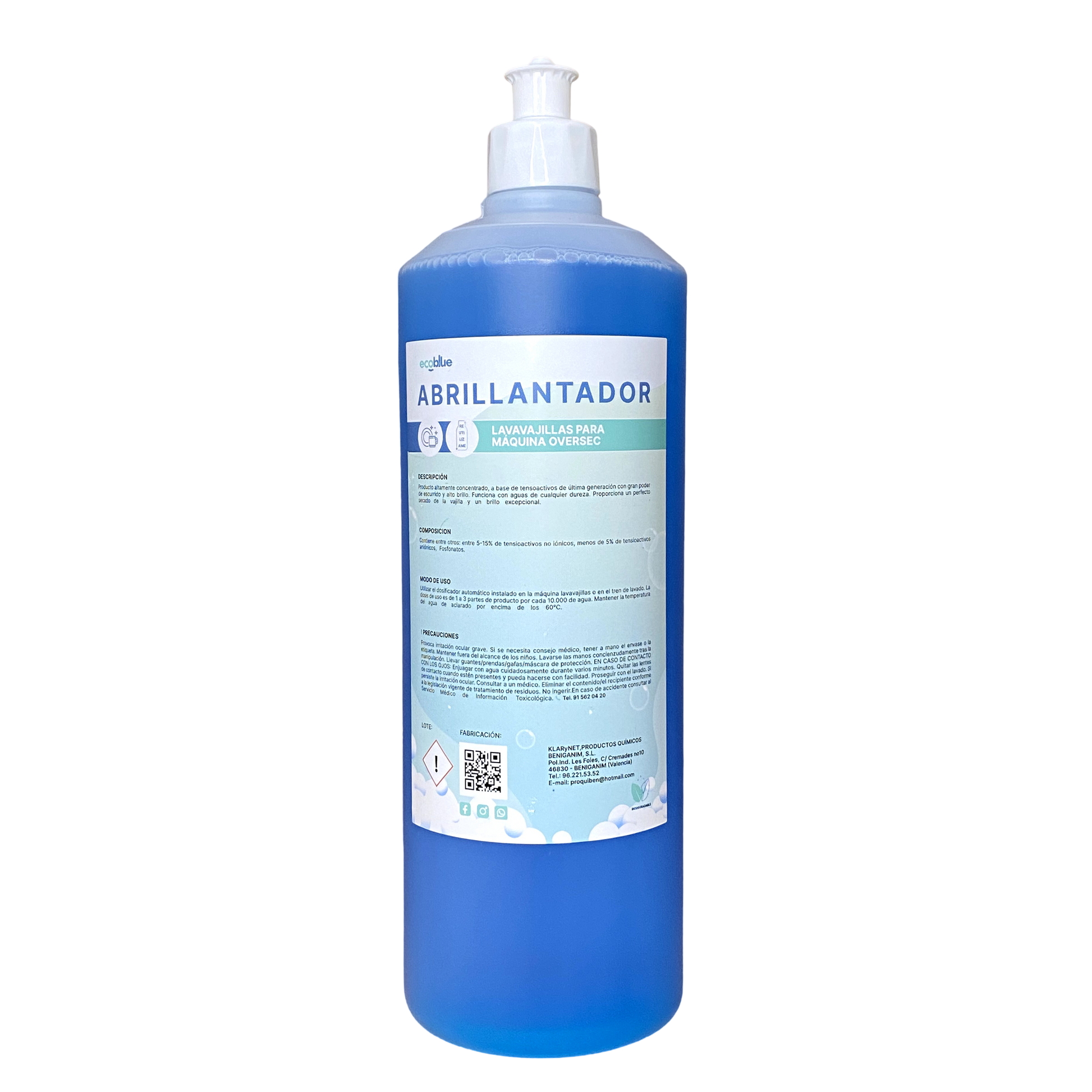Abrillantador Para Maquina Lavavajillas 1L