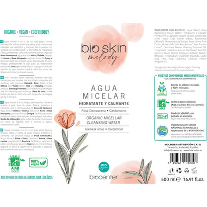 Agua Micelar Rosa Y Cardamomo