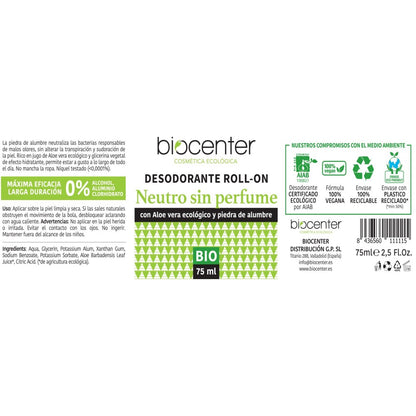 Desodorante Roll-On Eco Neutro 75Ml