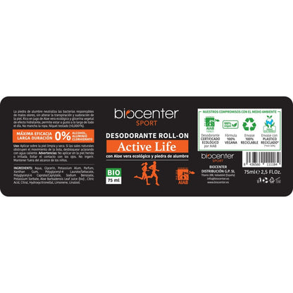 Sport Desodorante Active Life Roll-On Eco