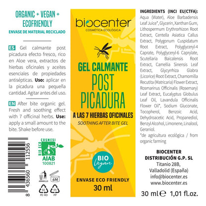 Gel Calmante Post Picadura