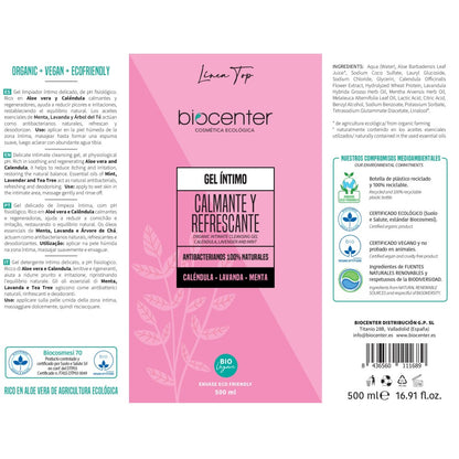 Top Gel Intimo Calmante Refrescante Calendula