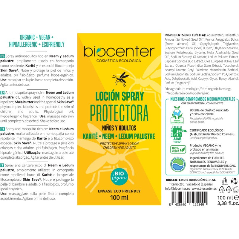 Leche Protectora Ahuyenta-Mosquitos