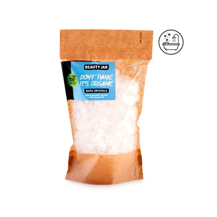 Cristales sales de baño hidratante - Aceite de Coco