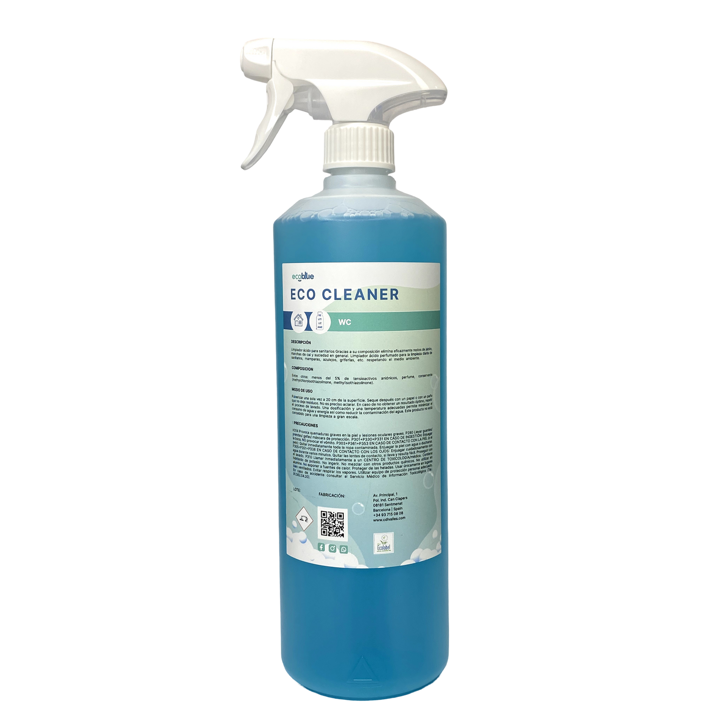 Desincrustante Natural para WC - Limpieza Ecológica y No Tóxica 1L