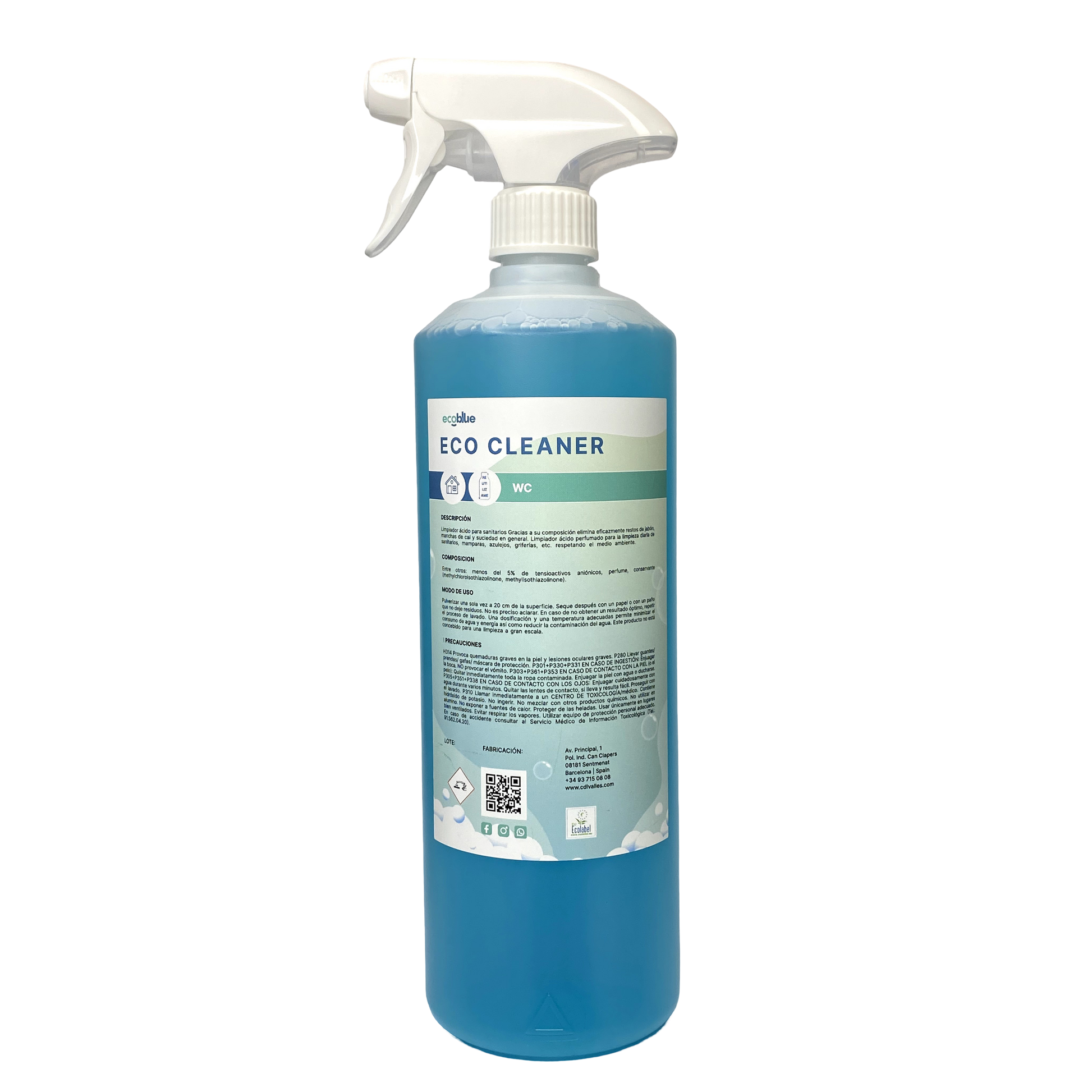 Desincrustante Natural para WC - Limpieza Ecológica y No Tóxica 1L