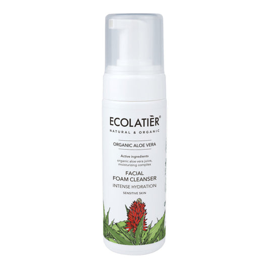 Espuma Limpiadora Facial Hidratación Intensa Aloe Vera Ecológico