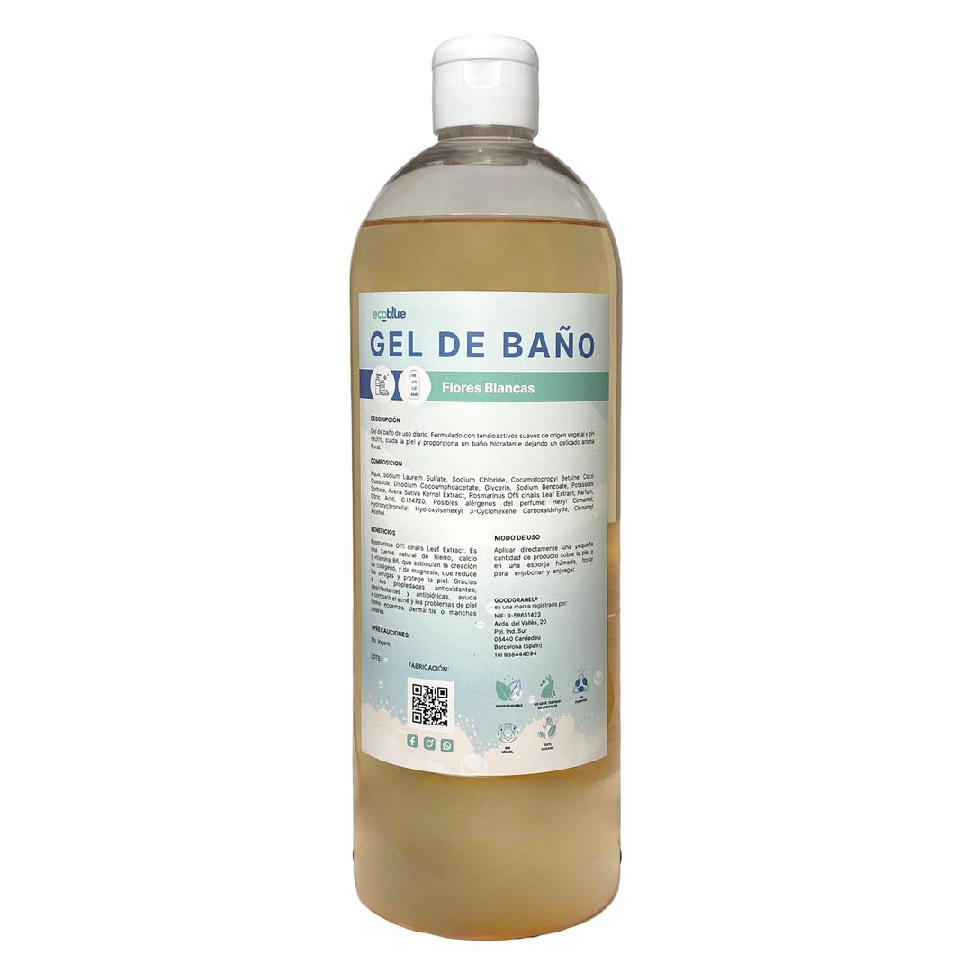 Gel De Baño Flores Blancas 0,5L