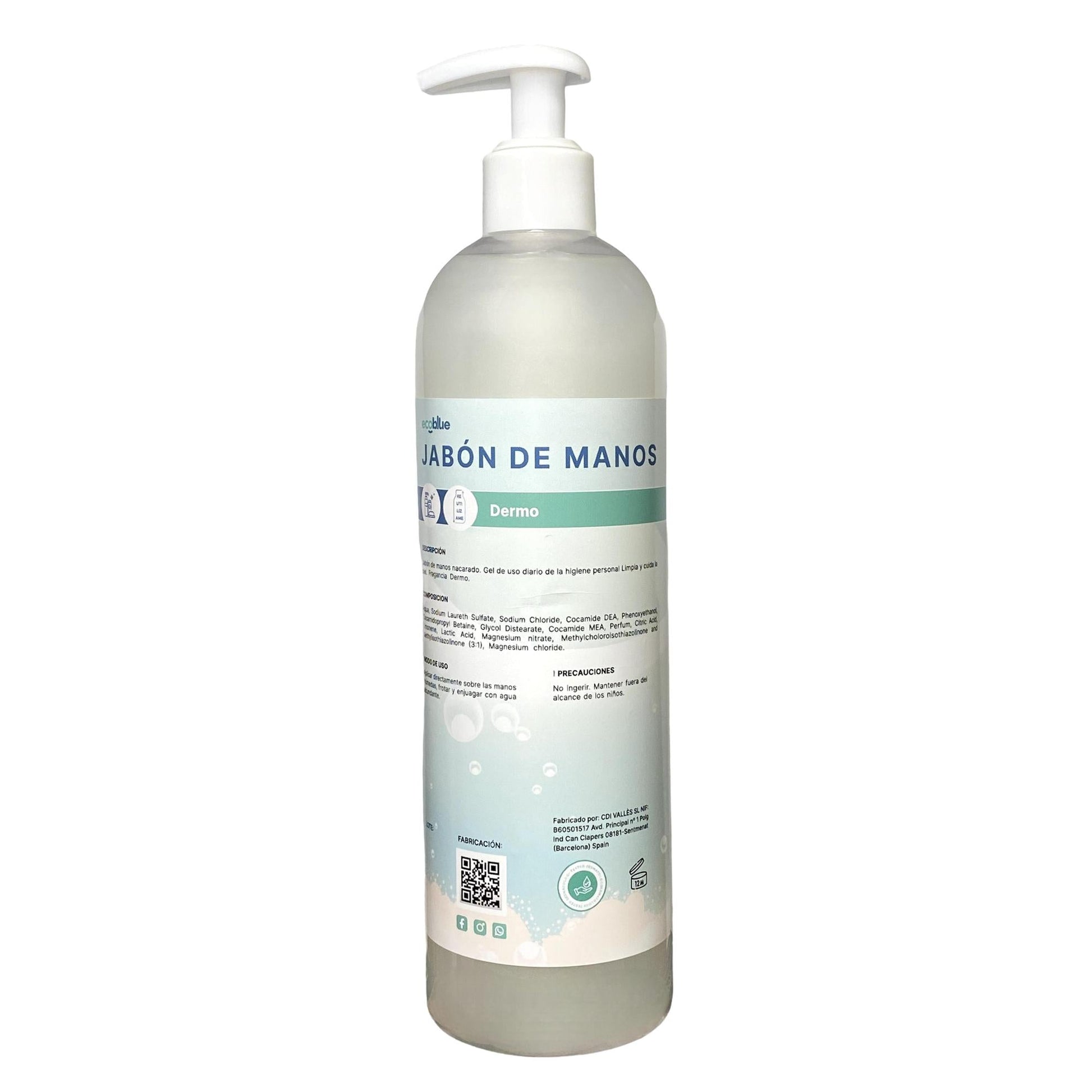 Jabon De Manos Dermo 0,5L