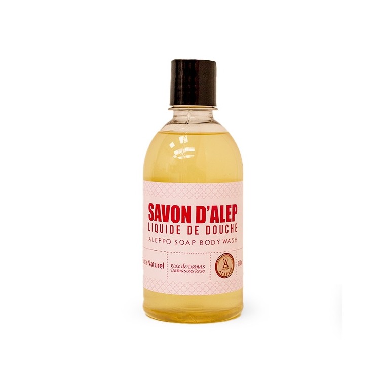 Jabon liquido de Alepo Rosa de Damasco 350ml