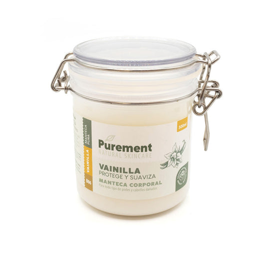 Manteca Corporal Natural con Vainilla 500 ml