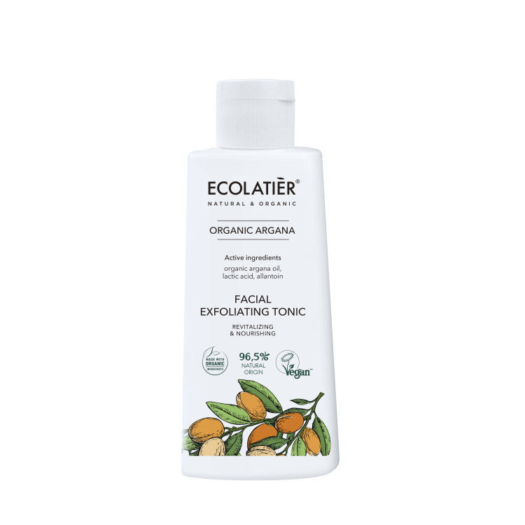 Tónico Exfoliante Facial Revitalizante y Nutritivo Argán Ecológico